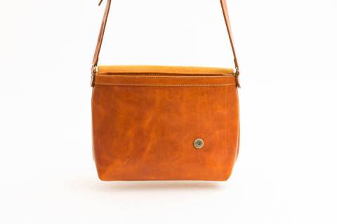 Lisa 27 - Naturledertaschen - Honig - Bild: a1