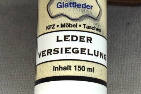 Lederversiegelung f&uuml;r Glattleder - Bild: A1