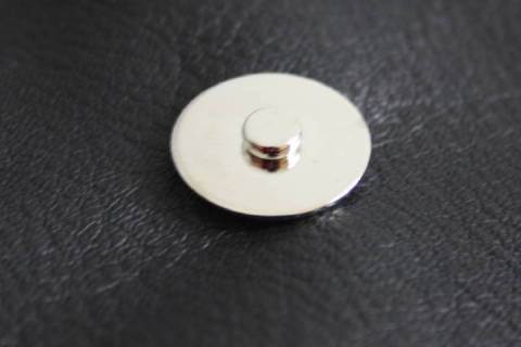 10 Magnetverschl&uuml;sse 18 mm Nickel H1-168 - Bild: A6