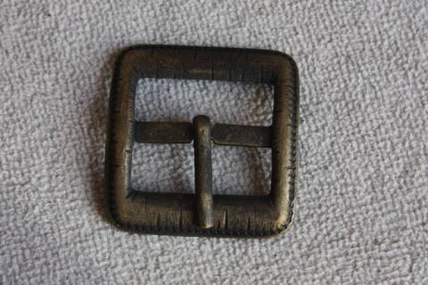 Doppelsteg - Dornschnallen - 22 mm - Altmessing Matt 217 - Bild: A3