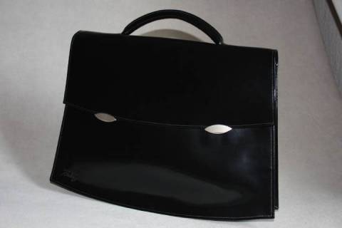 Mulliez Lackleder Handtasche Ispahan - Bild: A5