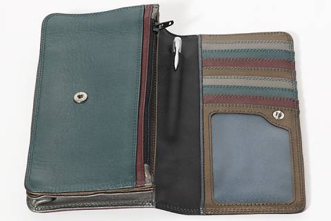 Mywalit Purse Black/Coloured 237-78 - Bild: 3