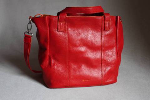 Mywalit Leder - Shopper Rot 676-91
