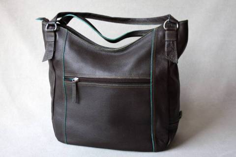 Mywalit Leder - Shopper Braun 682-85 - Bild: A5