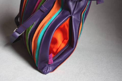 Mywalit Lederbeutel - Purpel 619-29 - Bild: A3