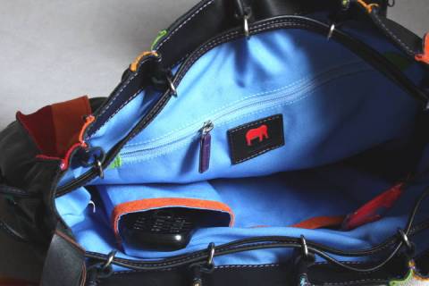 Mywalit Top Zip Leather Shoulder Bag 619-3 - Bild: A6