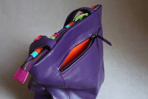 Mywalit Lederschultertaschen 607-29 - Bild: A4