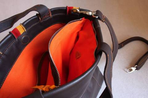 Mywalit Lederschultertaschen 609-63 - Bild: A7