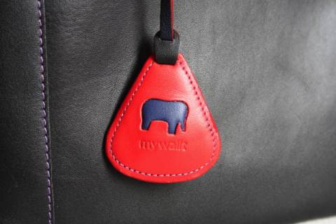 Mywalit Ledertaschen Schwarz / Bunt 606-3 - Bild: A4