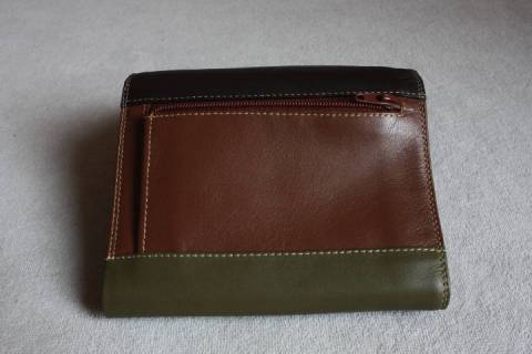 Mywalit Geldbörsen Braun Orange Khaki 250-72 - Bild: A2