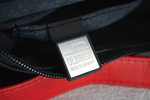 Handtasche Wandelbar - Schwarz/Rot - Bild: A3