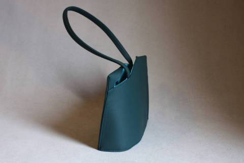 Wave / Medium Handbag - Olbrish b Gr&uuml;n / T&uuml;rkis - Bild: A3