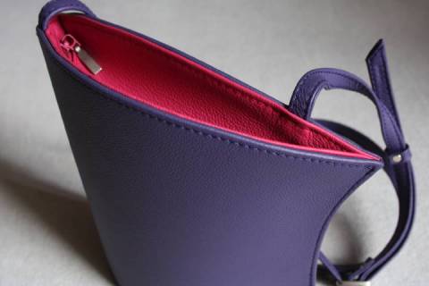 Olbrish b - Handtasche - Leder - Venus Lila/Pink 21912 - Bild: A1