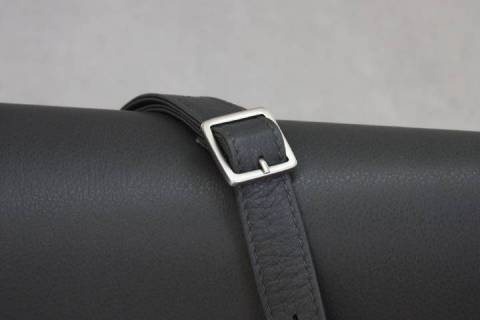 Olbrish b - Designledertaschen - Pandora Grau/Blau - Bild: A2