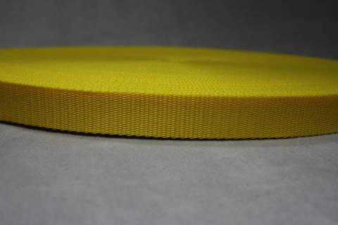 10 Meter Gurtband - 25 mm Gelb - Bild: A1