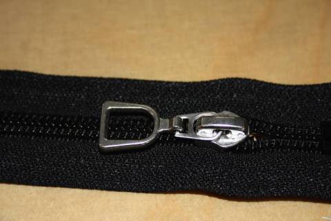 YKK Rei&szlig;verschluss - Schieber Silber 5 mm