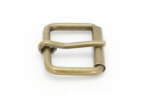 Rollschliessen - Taschenschnallen - 30 mm - Altmessing 079 - Bild: A3