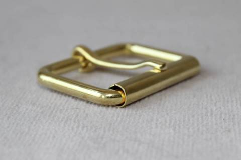 Rollschnallen - Vermessingt - 40 mm 334-A - Bild: A1