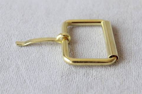 Rollschnallen - Vermessingt - 40 mm 334-A - Bild: A2