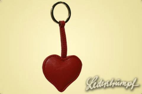 Herz - Schlüsselanhänger Ravel - Rot