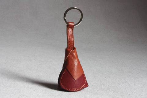 Schlüsselanhänger - Bizet - Rosen Natur/Rot - Bild: Farbe-Rot-Grn_1