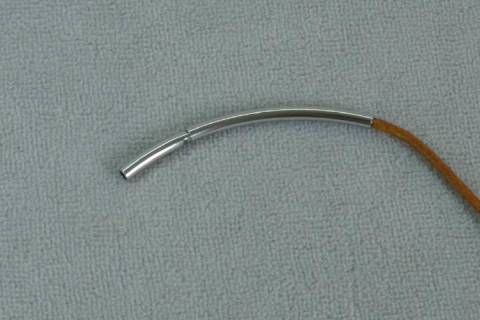 Lederbandverschluss - Schmuckverschluss 3mm Nickelfrei - Bild: A1