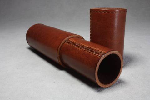 Handgenähte Hartleder - Etuis - Bild: A7