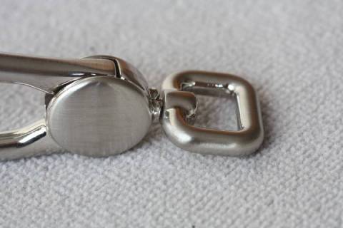 Karabinerhaken 10 mm Nickel-Satiniert 036 - Bild: A2