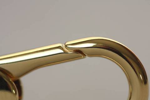 Karabinerhaken 20 mm Gold 175 - Bild: A1