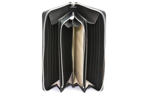 Sonnenleder Damen - Geldb&ouml;rsen Saale 822350 Schwarz - Bild: a1