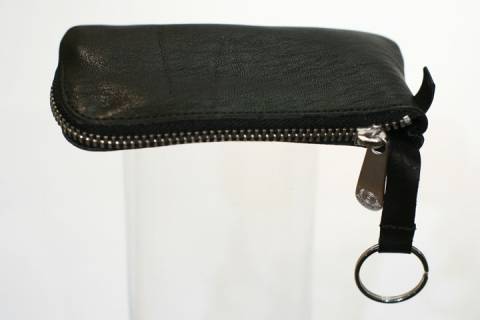 Sonnenleder Schl&uuml;sseletui Mozart A - Bild: Farbe-Schwarz-02