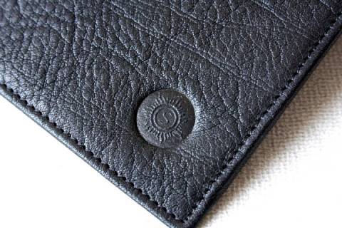 Sonnenleder - Stifterolle -Goethe H - Schwarz - Bild: A3