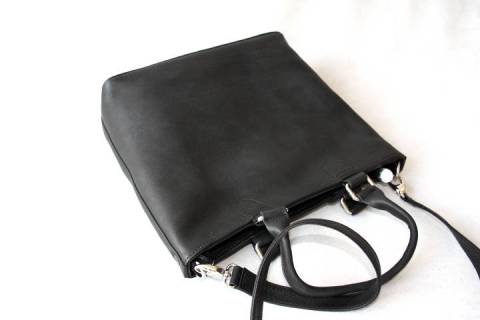 Sonnenlederhandtaschen Denia Schwarz - Bild: A8