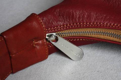 Sonnenleder Handtaschen Valencia Rot/Natur - Bild: A2