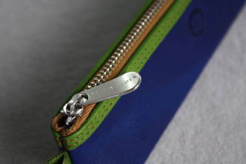 Sonnenleder Stifteetuis Lederetuis Kafka  - Bild: Farbe-Gruen-Hellgruen_1