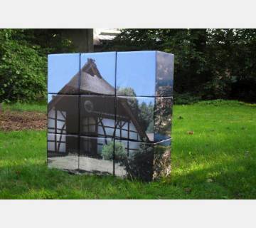 Pr&auml;sentationsobjekte - W&uuml;rfelpuzzle - Bild: A4