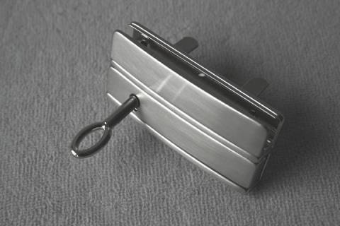 Aktentaschenschloss - satiniert 017 - Bild: A6