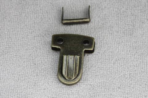 50 Steckschloss - Altmessing 353/247 - Bild: A3