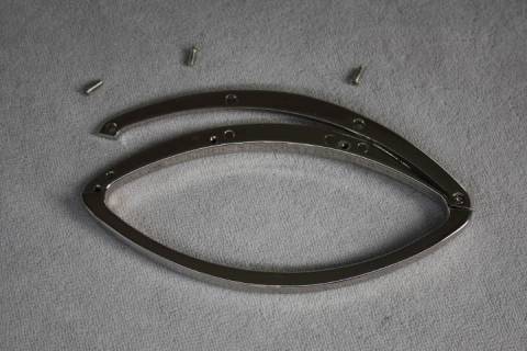 Taschengriffe - Handtaschengriffe Massiv 331-A - Bild: A2