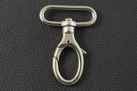 Karabinerhaken 40 mm Nickel - 062