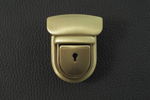 Rucksackverschl&uuml;sse - Taschenschl&ouml;sser - Altmessing 122