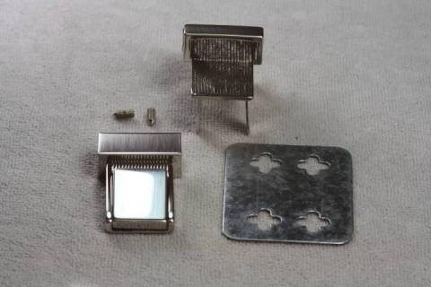 Steckschloss Nickel - Satiniert 47 - Bild: A4