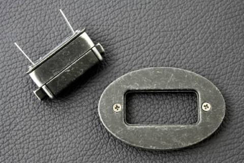 Taschenschloss - Bag-Lock - Altschwarz 384 - Bild: a4