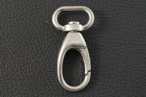 Karabinerhaken 20 mm Nickel Satiniert - 018