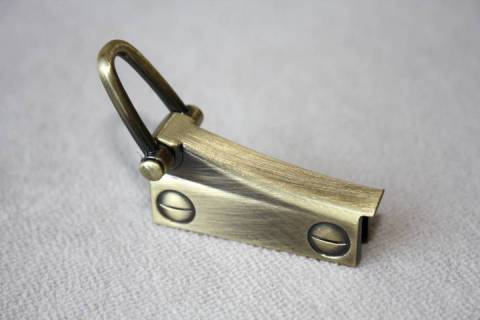 Griffhalter - 341 Altmessing - Bild: a2