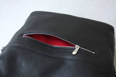 Sonnenlederhandtaschen Siena - Schwarz - Bild: a5