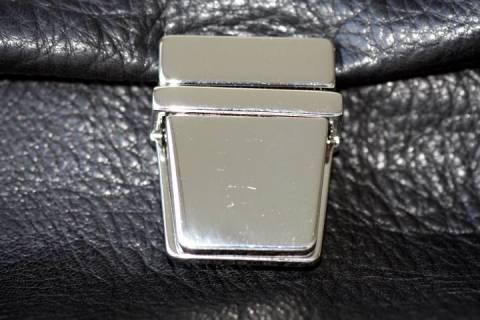 Steckschloss - Taschenverschluss gl&auml;nzend 206 - Bild: a6