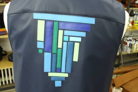 Lederwesten Ma&szlig;anfertigungen mit Farbspielen