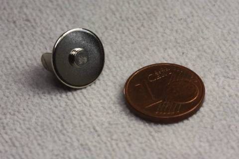 Magnetknopf - 14 mm Magnetverschluss 257 - Bild: a1