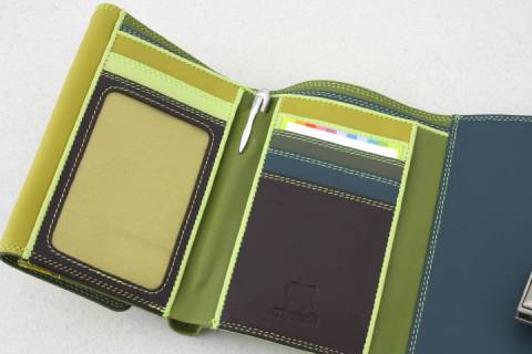 Mywalit Geldb&ouml;rsen Petrol - Ginster - Hellgr&uuml;n 250 - 105 - Bild: a3